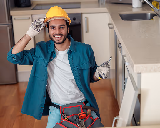 Flooring repair work
