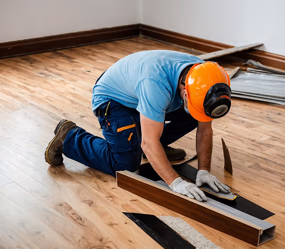 Apartment flooring